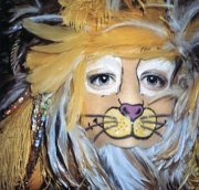 Mask by artist Erlinda Casady